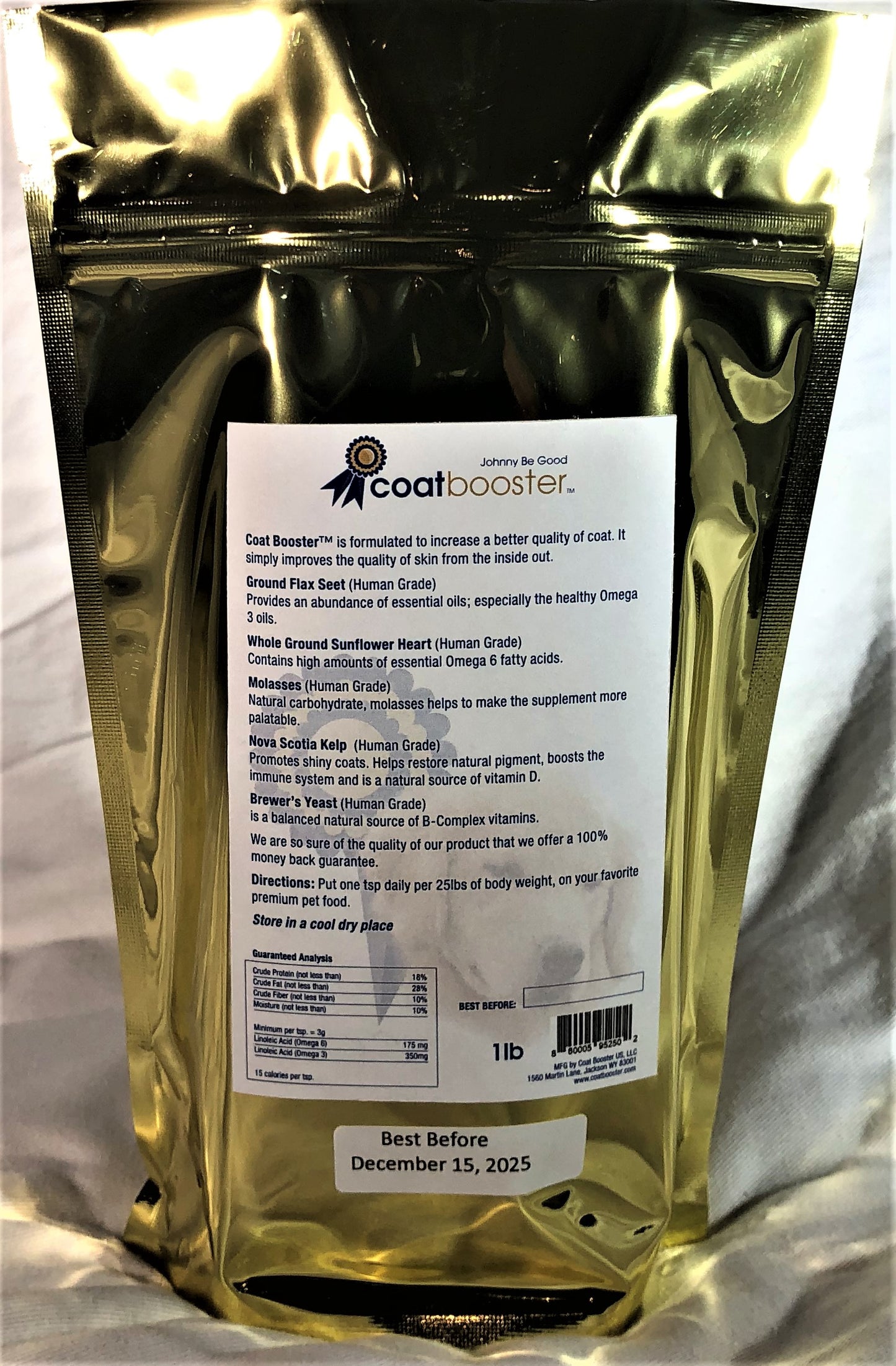 Coat Booster for Dogs - 1lb Bag