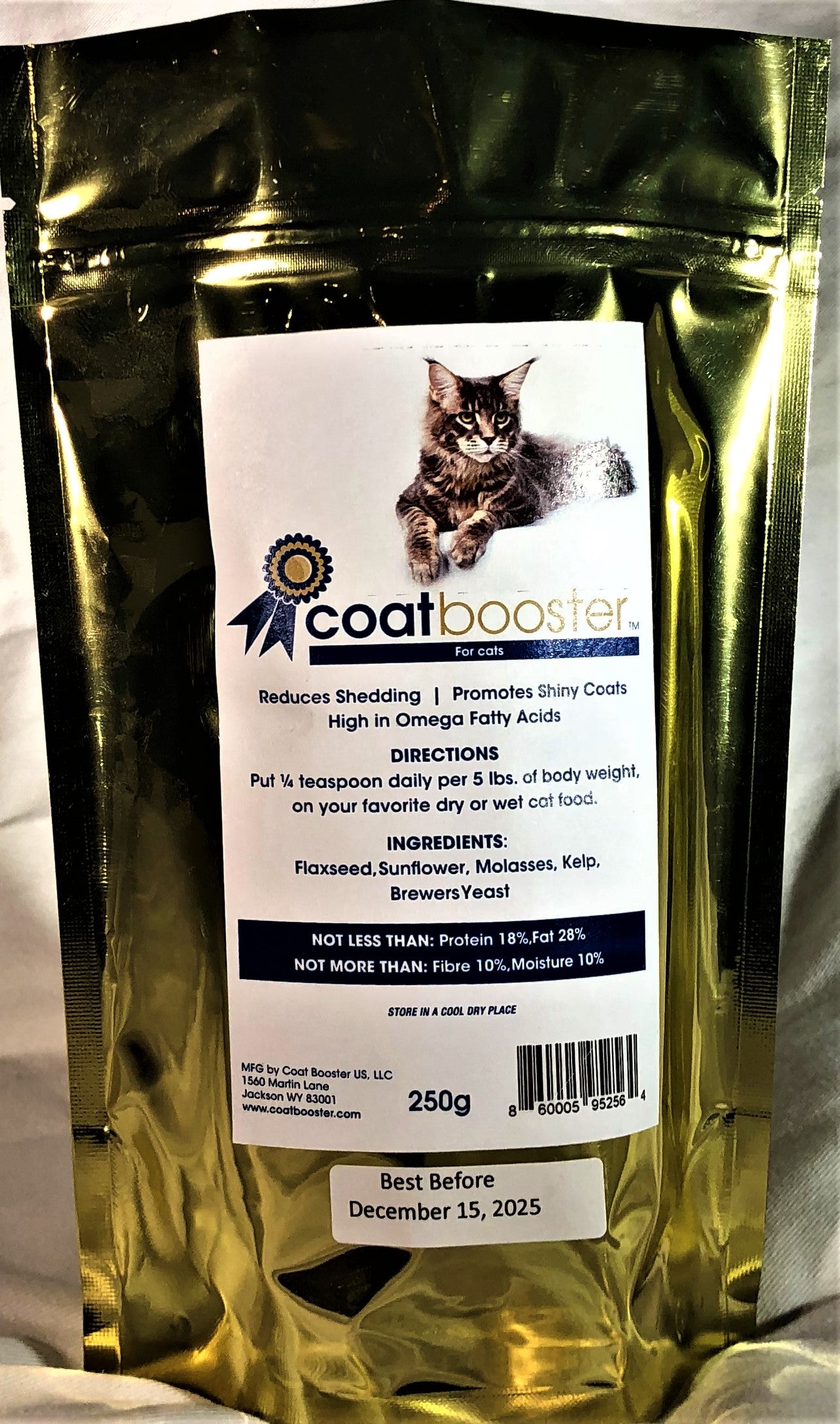 Coat Booster for Cats - 1lb Bag